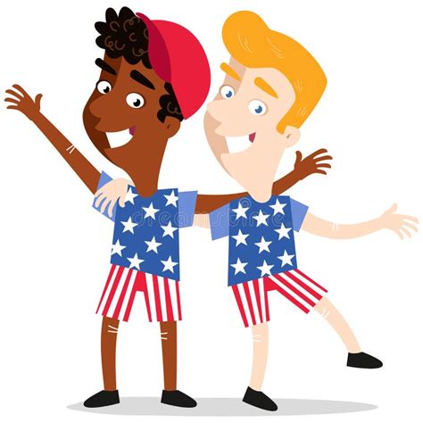 Americans In National Clothes. Stock Vector - Illustration of jamaicans, cubans: 122452506