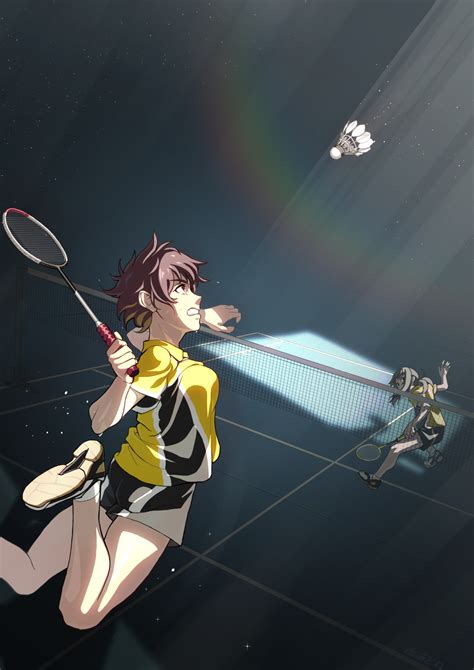 Nagisa and Ayano || Hanebado! #hanebado #badminton #animegirl #anime # ...