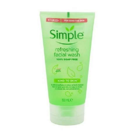 Simple Refreshing Facial Wash Gel 150ml (UK)