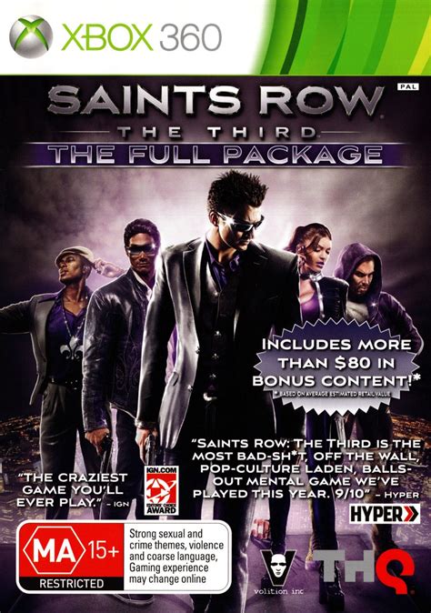 Saints Row: The Third The Full Package - Xbox 360 - Super Retro - Xbox 360