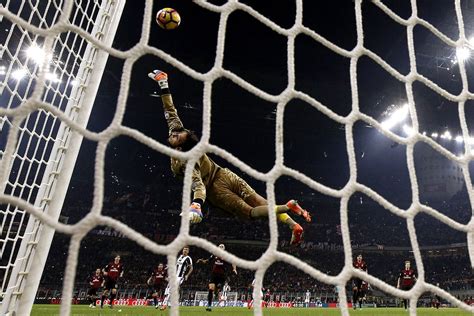 Gianluigi Donnarumma Records Nine Saves Against Juventus