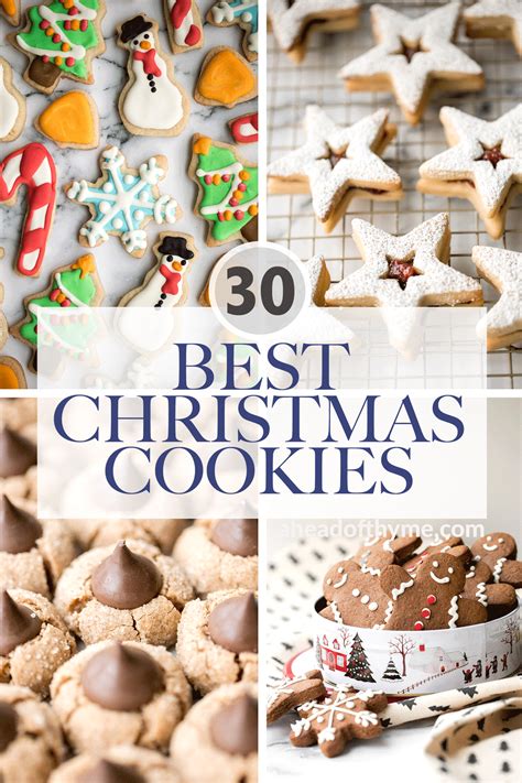 30 Best Christmas Cookies | Ahead of Thyme