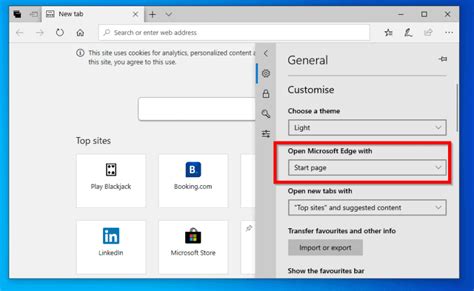 Make Home Page In Edge Windows 10 Edge Microsoft Screen Community ...