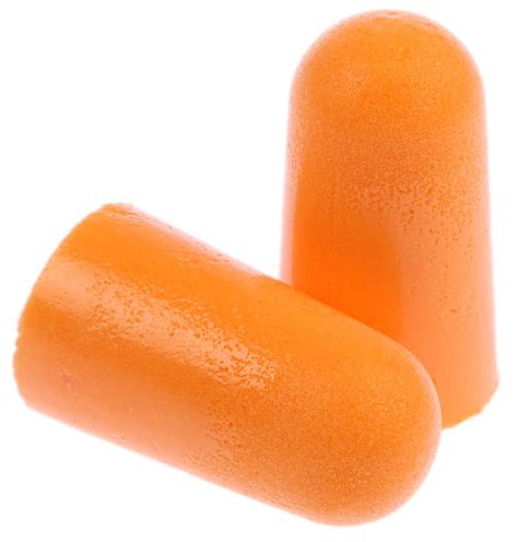 1100 3M | 3M 1100 Series Orange Disposable Uncorded Ear Plugs, 37dB Rated, 200 Pairs | 190-5877 ...