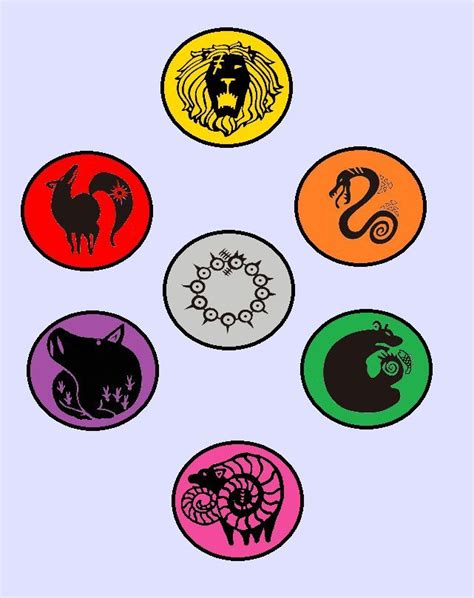 medieval symbols of seven deadly sins - Google Search | 7 pecados ...