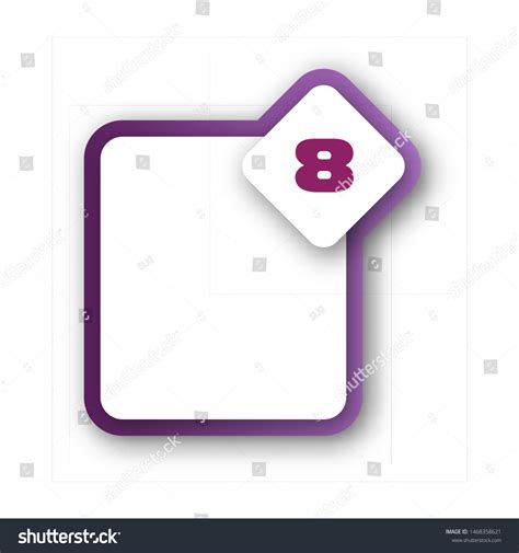 Number 8 Vector Font Alphabet Modern Stock Vector (Royalty Free) 1468358621 | Shutterstock