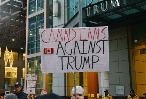 The best signs we saw at this weekend's anti-Trump protest in Toronto