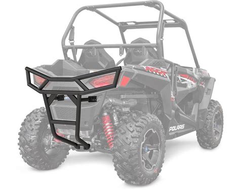 Rear Deluxe Bumper- Black | Polaris RZR