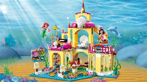 Ariel’s Undersea Palace | Lego disney princess, Lego disney, Toys logo