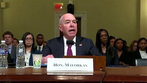 Homeland Security Sec Alejandro Mayorkas Tells Congress His Testimony Is "The Border Is Secure ...