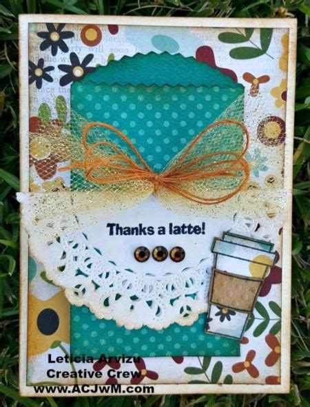 Fall Coffee Lovers Blog Hop - Clear Stamps and Crafting Products