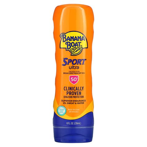 Banana Boat, Sport Ultra, Sunscreen Lotion, SPF 50, 8 oz (236 ml)