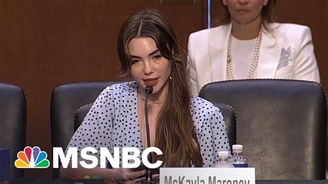 McKayla Maroney Testifies At Hearing On Handling Of Larry Nassar ...