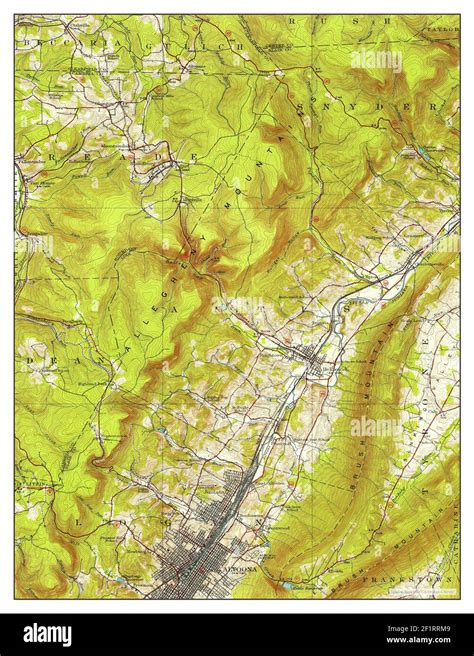 Altoona, Pennsylvania, map 1920, 1:62500, United States of America by ...