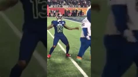 Odell Beckham jr dance battle vs colts mascot in 2022 | Odell beckham ...