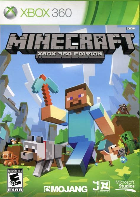 Minecraft: Xbox 360 Edition (2012) Xbox 360 box cover art - MobyGames