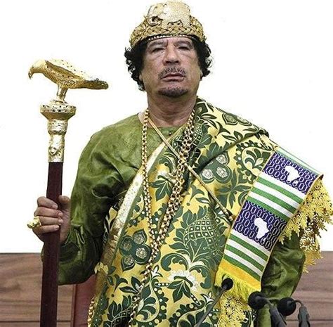 Muammar al Gaddafi Fashion Style - Home