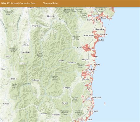 New Tsunami maps released - know your risk