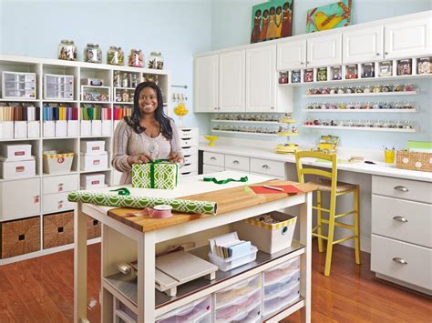 Craft and Sewing Room Storage and Organization | HGTV