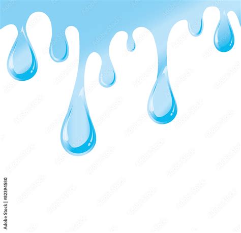 Vector of Dripping water for background Stock Vector | Adobe Stock