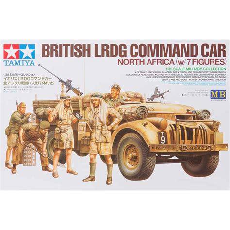 Tamiya 300032407 LRDG with 7 Figures 32407 1:35 Military Model Kit- Buy Online in Australia at ...