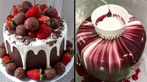 Birthday Strawberry Cake Decoration : How To Make Top 4 Strawberry Chocolate Cake Ideas ...