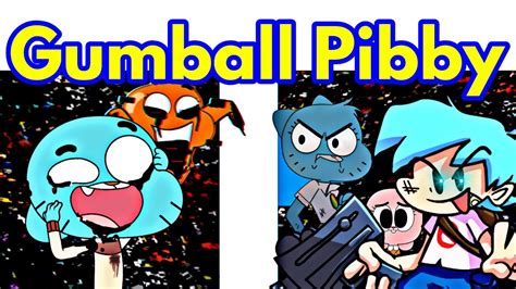 Friday Night Funkin' Vs Pibby Gumball MYDOLL | The Amazing World Of ...