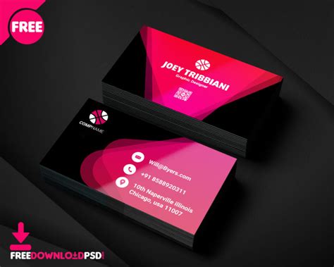 Graphic Designer Business Card PSD | FreedownloadPSD.com