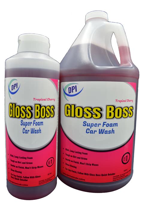 Gloss Boss Car Wash – DPI Chemicals