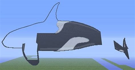 Giant Orca Pixel Minecraft Project