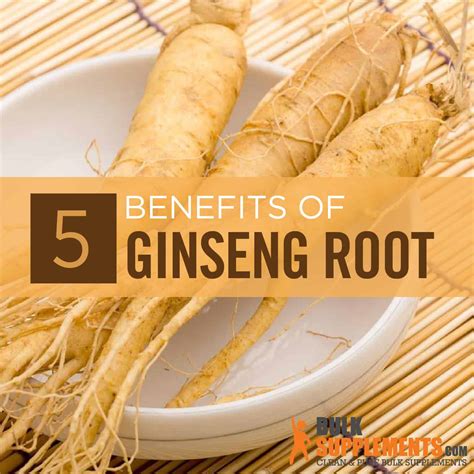 Ginseng Root: Benefits, Side Effects & Dosage