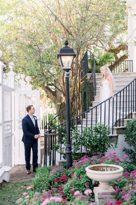 Chic Garden Party wedding at a grand, historic Charleston home ...