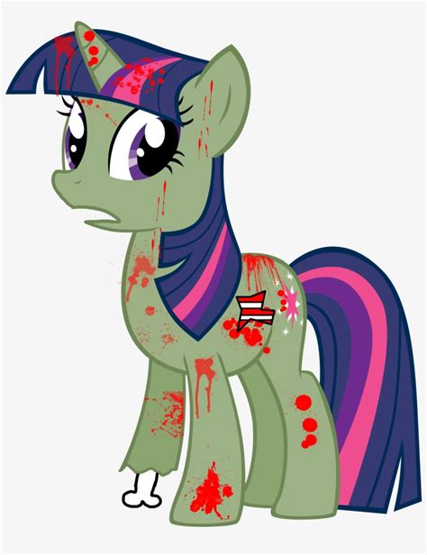 Source - - My Little Pony Twilight Sparkle Zombie - 3000x3000 PNG ...