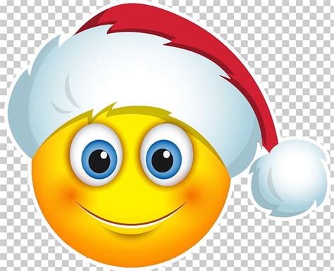 Emoji Smiley Christmas Santa Claus Emoticon PNG, Clipart, Christmas ...