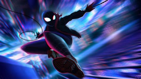 Miles Morales Spider-Man Into the Spider-Verse 4K 5K Wallpapers | HD Wallpapers | ID #27630