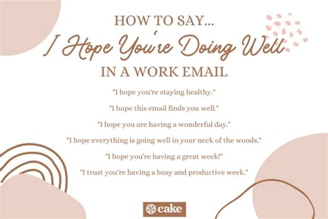 "I Hope this Email Finds You Well": 5 Alternatives & Examples