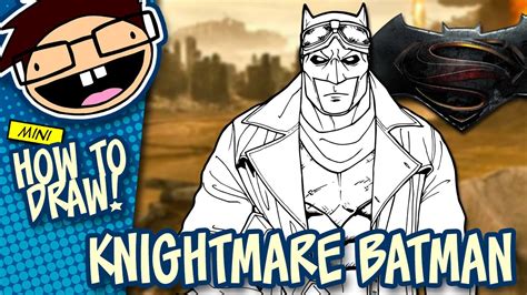 How to Draw KNIGHTMARE BATMAN (Batman v Superman: Dawn of Justice ...