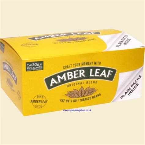 Amber Leaf Original Hand Rolling Tobacco 5 x 30g Pouches