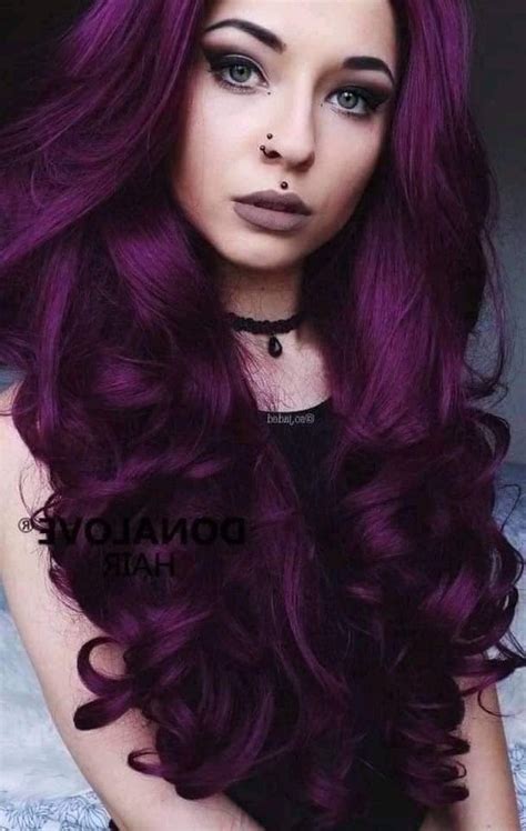 30+ Cool Dark Violet Hair Color Ideas RBX Tone 5.20 💜 【Best of 2022】