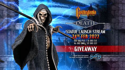 Castlevania: Symphony of the Night - Death Statue Giveaway