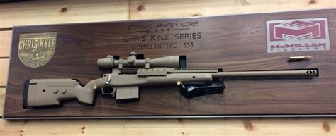 Must-See: McMillan Firearms Recreated Chris Kyle’s Custom TAC-338 in 2020 | Chris kyle, Firearms ...