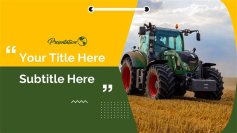 Farming Machine Technique Google Slides Themes and PowerPoint Template : MyFreeSlides