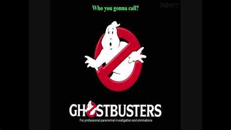 Ghostbusters theme song (Speed Up) (HD) - YouTube