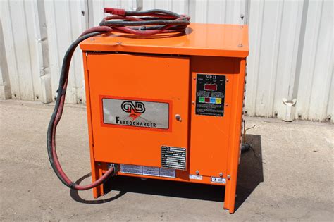 GNB Ferrocharger 24V, 600 AH, 12 Cell, 100A, Forklift Battery Charger 208-460V