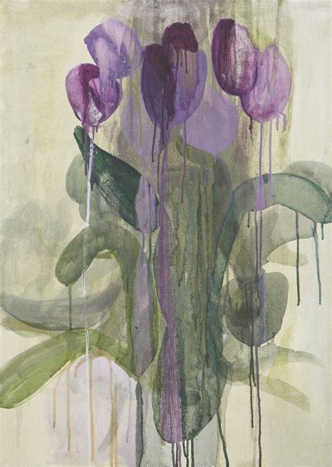 Sarah Armstrong-Jones, Tulips, 2014 | Peinture