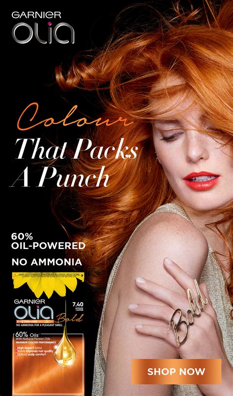 Garnier Olia Permanent Hair Dye (Various Shades) in 2020 | Permanent hair dye, Garnier olia ...