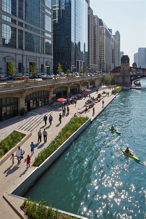 Chicago Riverwalk / Chicago Department of Transportation | ArchDaily