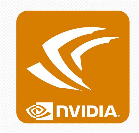 PNG Nvidia Geforce Square Orange Icon | Citypng