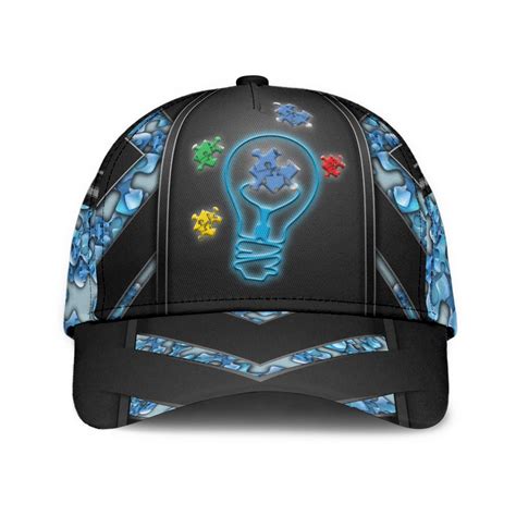 Blue Autism Awareness Classic Cap Hat - The Happy Wood