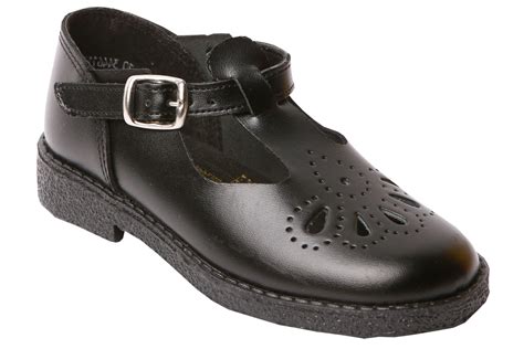 Toughees Betty Tear Drop School Shoes - Black – Gem Schoolwear